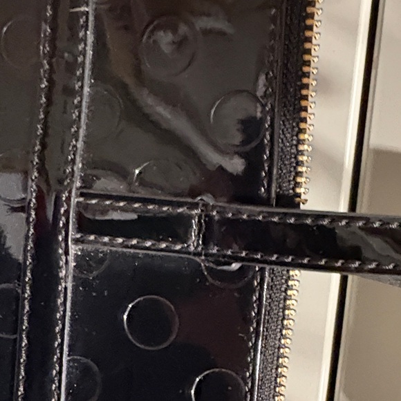 Kate Spade Shiny Black Tote Bag - Picture 5 of 8
